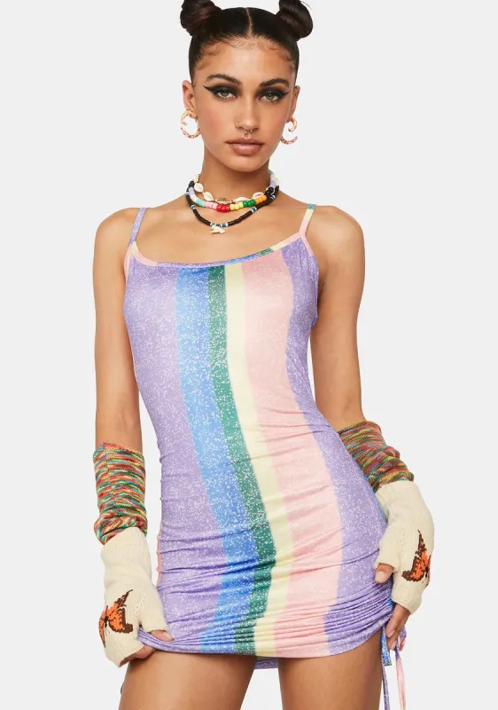 Full Spectrum Mini Dress sold by Dolls Kill