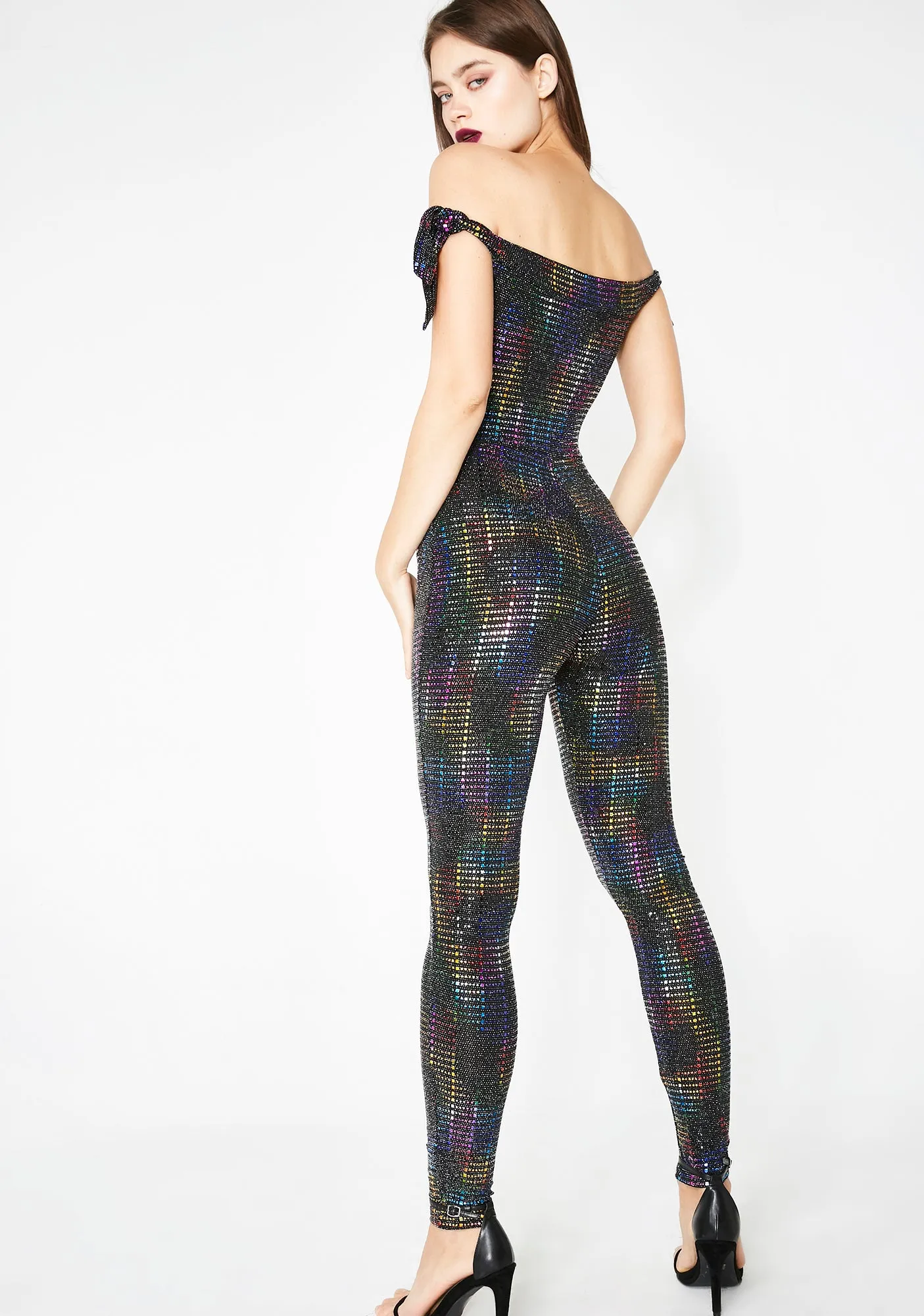 Slay The Nite Away Bodycon Jumpsuit sold by Dolls Kill product image thumbnail 4