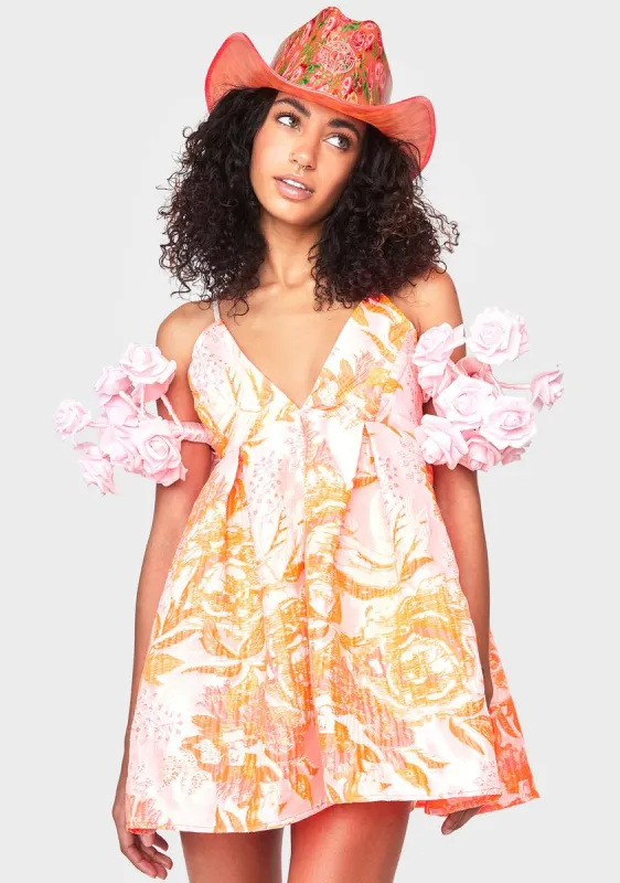 Floral Light Up Dress sold by Dolls Kill