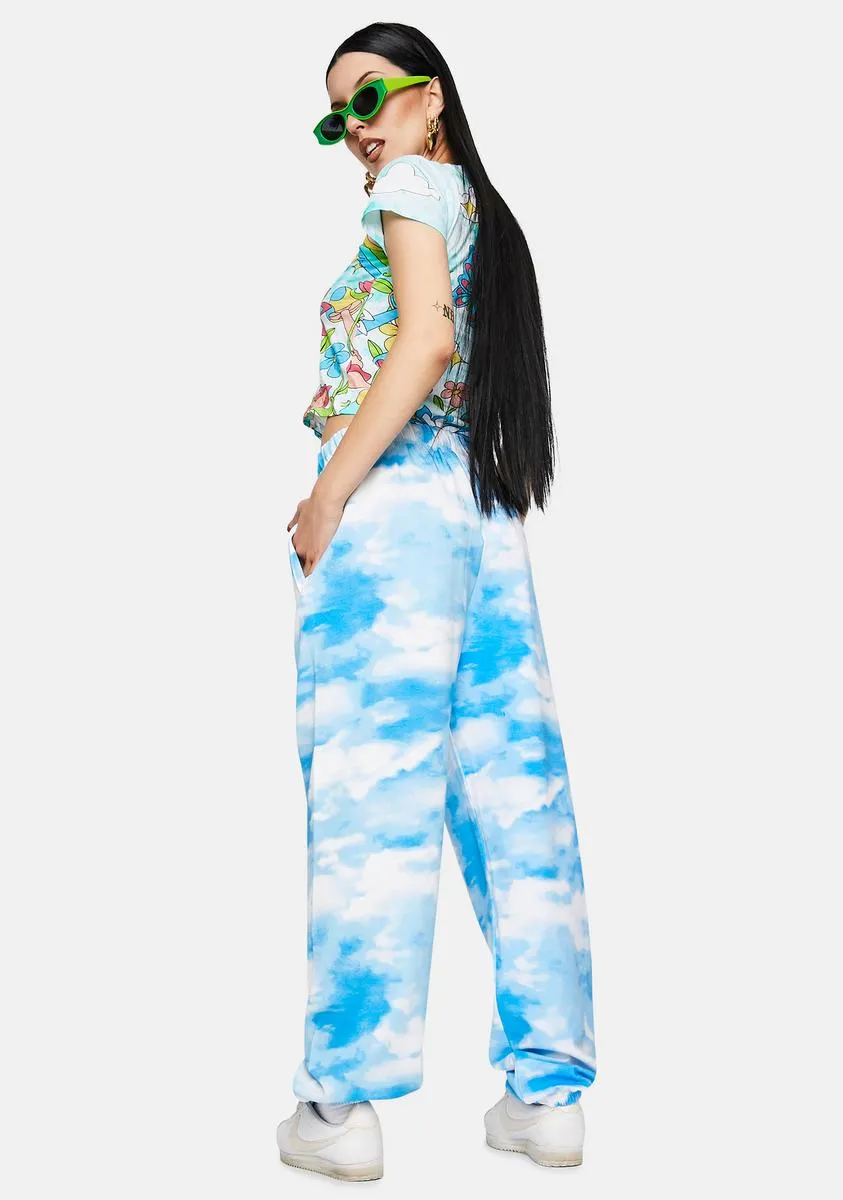 Sky Sweatpants sold by Dolls Kill product image thumbnail 4