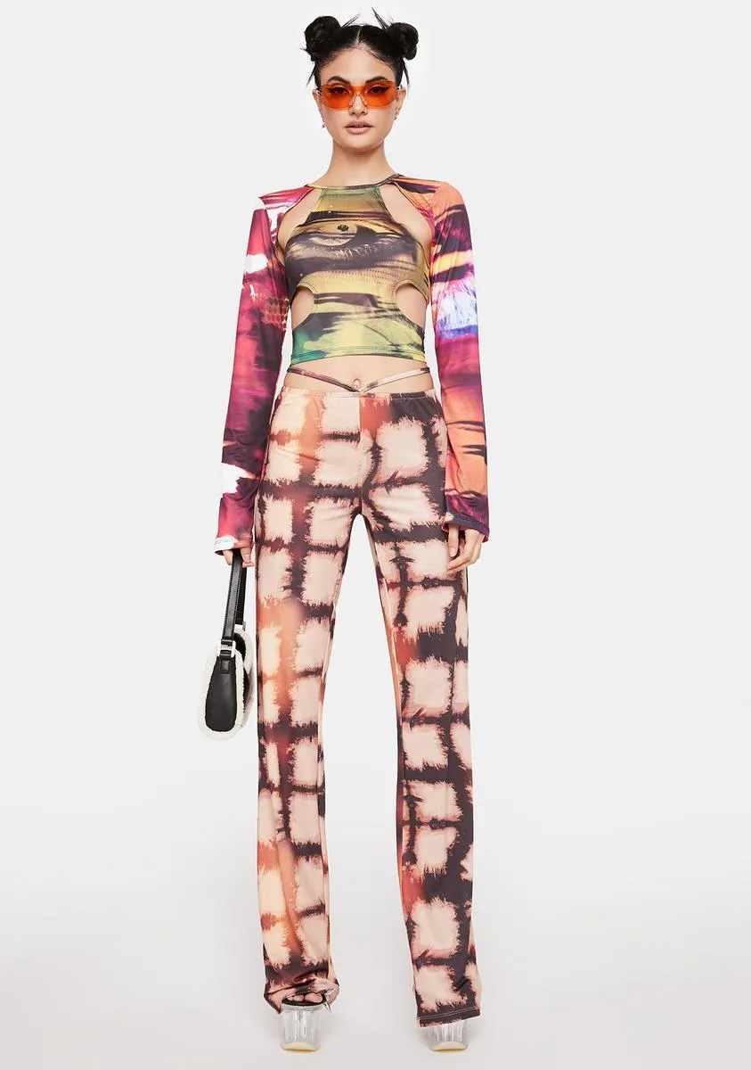 Oracle Eye Print Top sold by Dolls Kill product image thumbnail 3