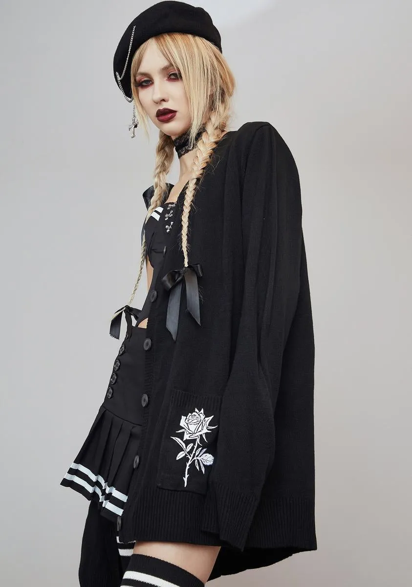 Teen Envy Embroidered Cardigan sold by Dolls Kill product image thumbnail 2