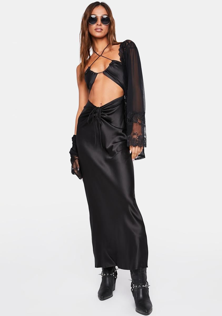 Midnight Moonlit Memories Midi Dress sold by Dolls Kill product image thumbnail 2