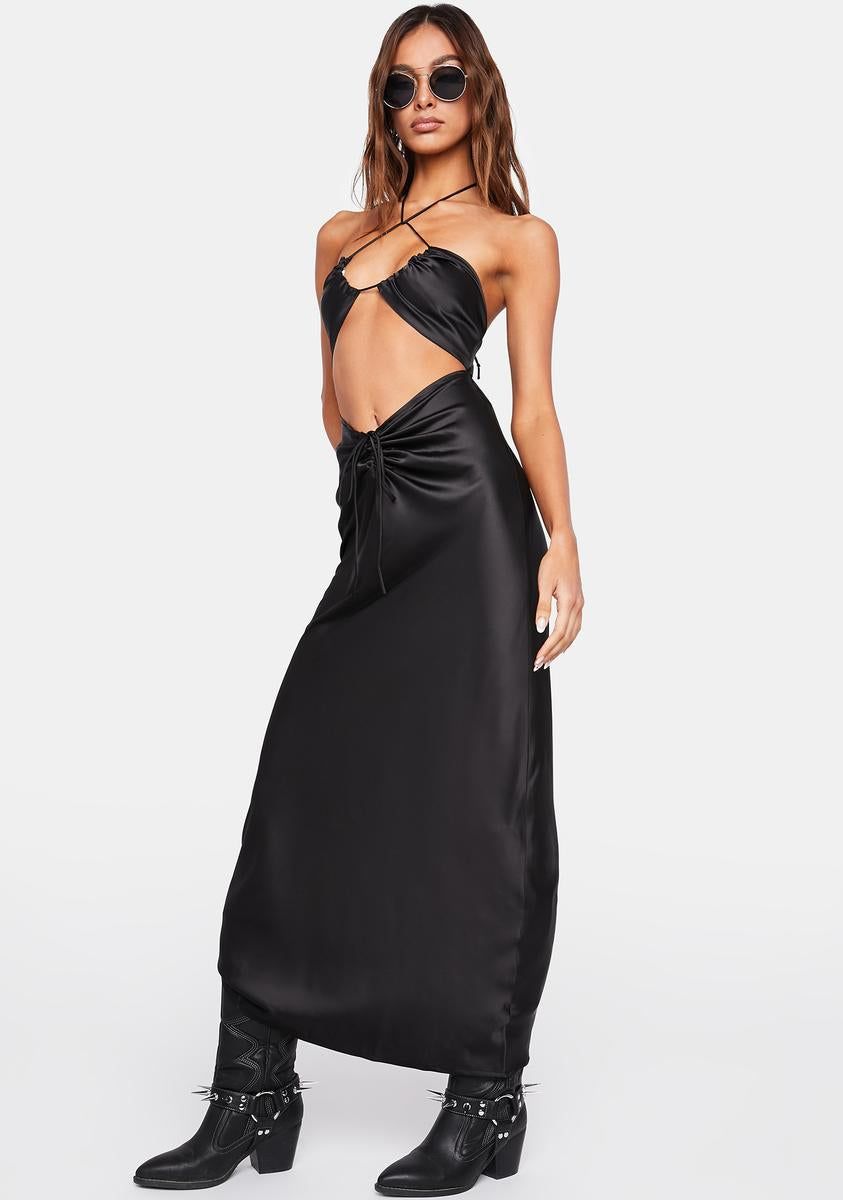 Midnight Moonlit Memories Midi Dress sold by Dolls Kill product image thumbnail 3