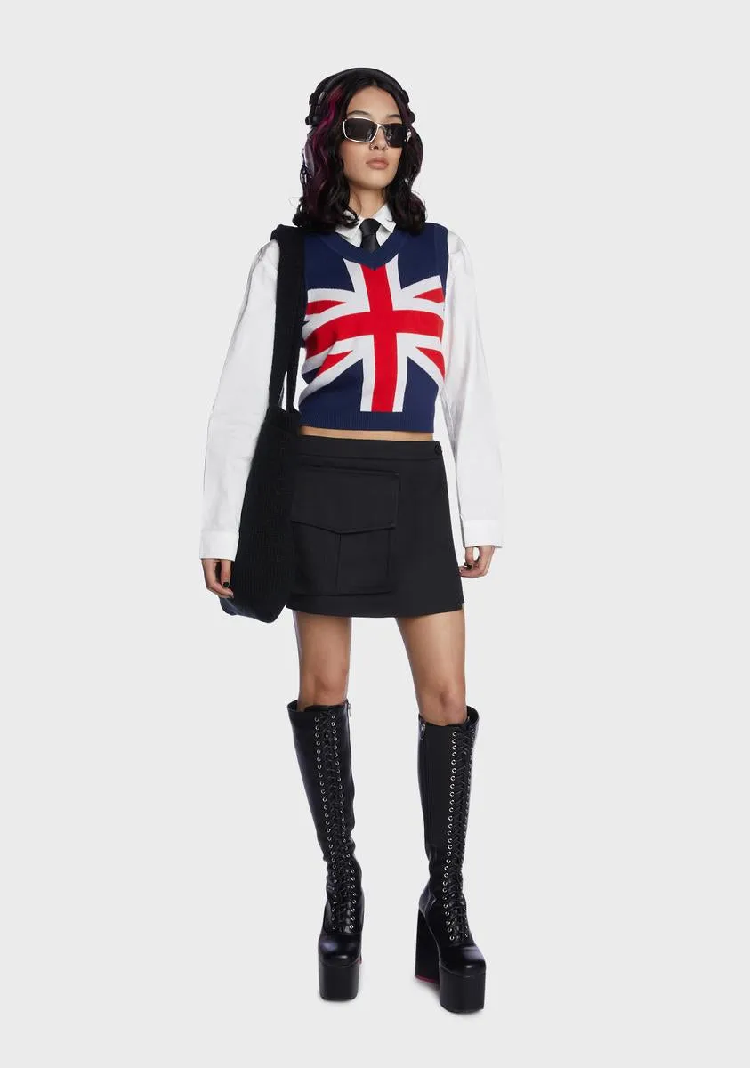 Sophisticated Sass Mini Skirt sold by Dolls Kill product image thumbnail 3