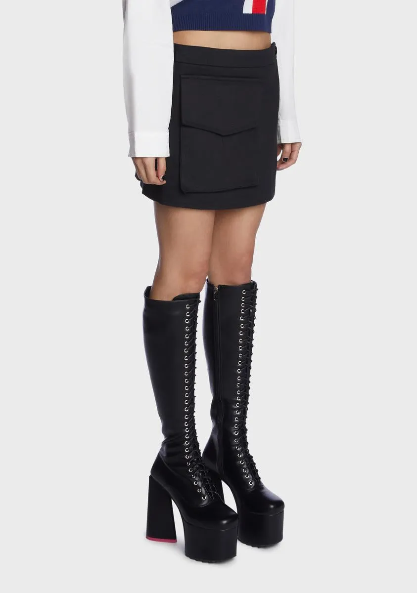 Sophisticated Sass Mini Skirt sold by Dolls Kill product image thumbnail 4