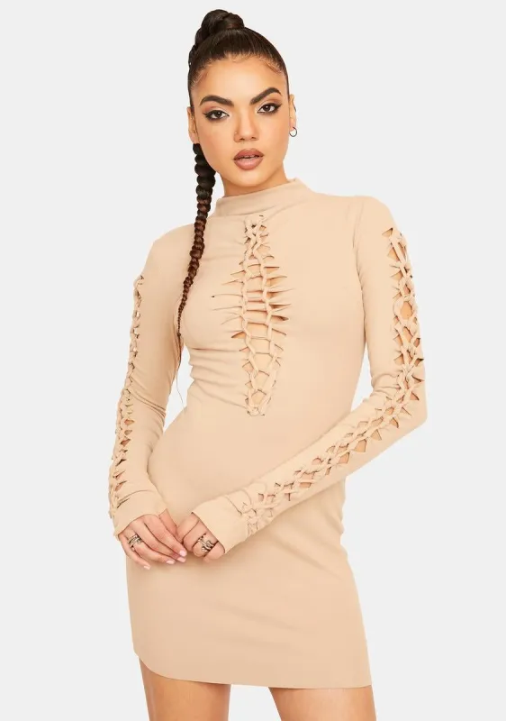 Vamp Intentions Cut Out Dress sold by Dolls Kill