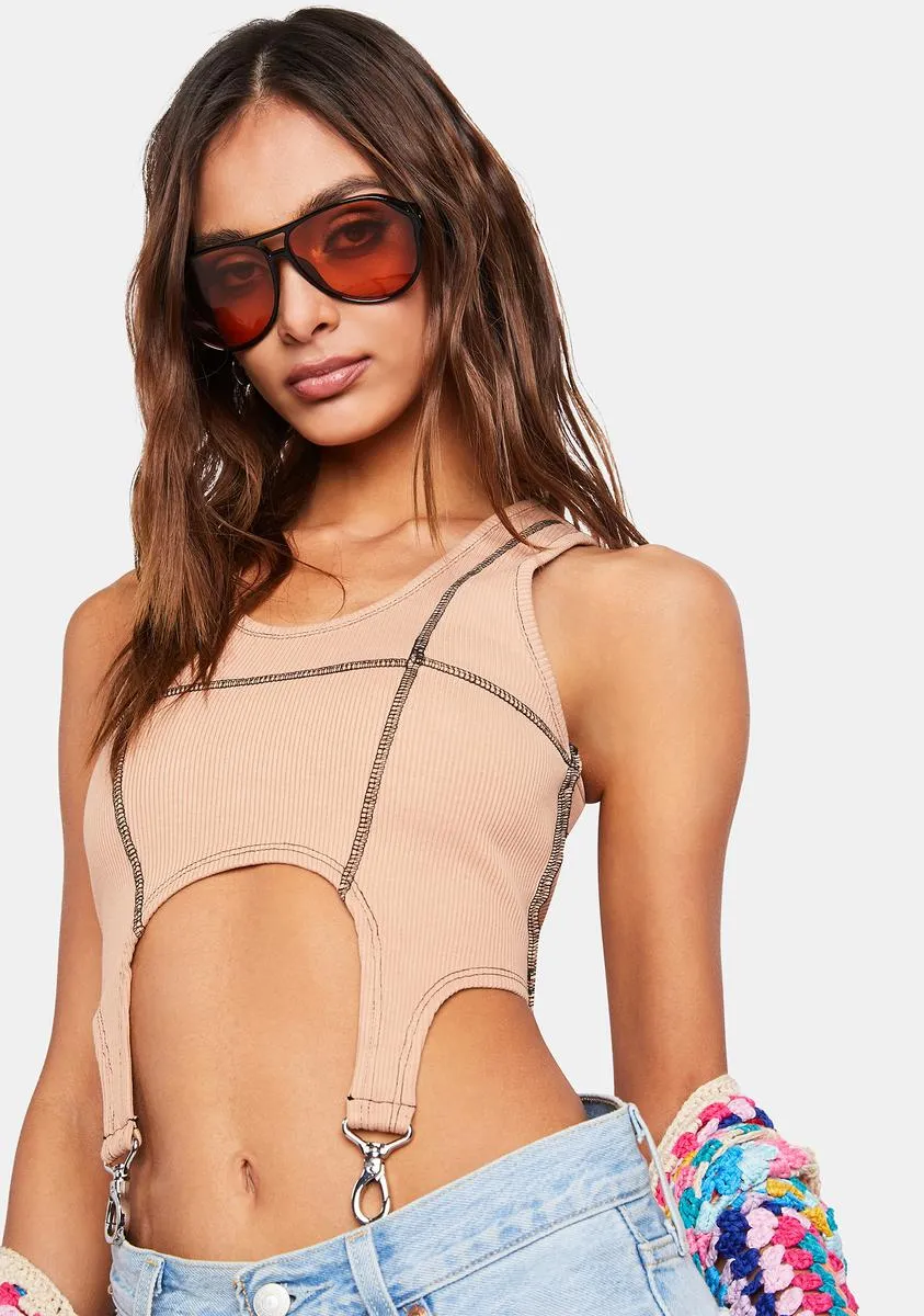 Clone Ribbed Vest sold by Dolls Kill product image thumbnail 2