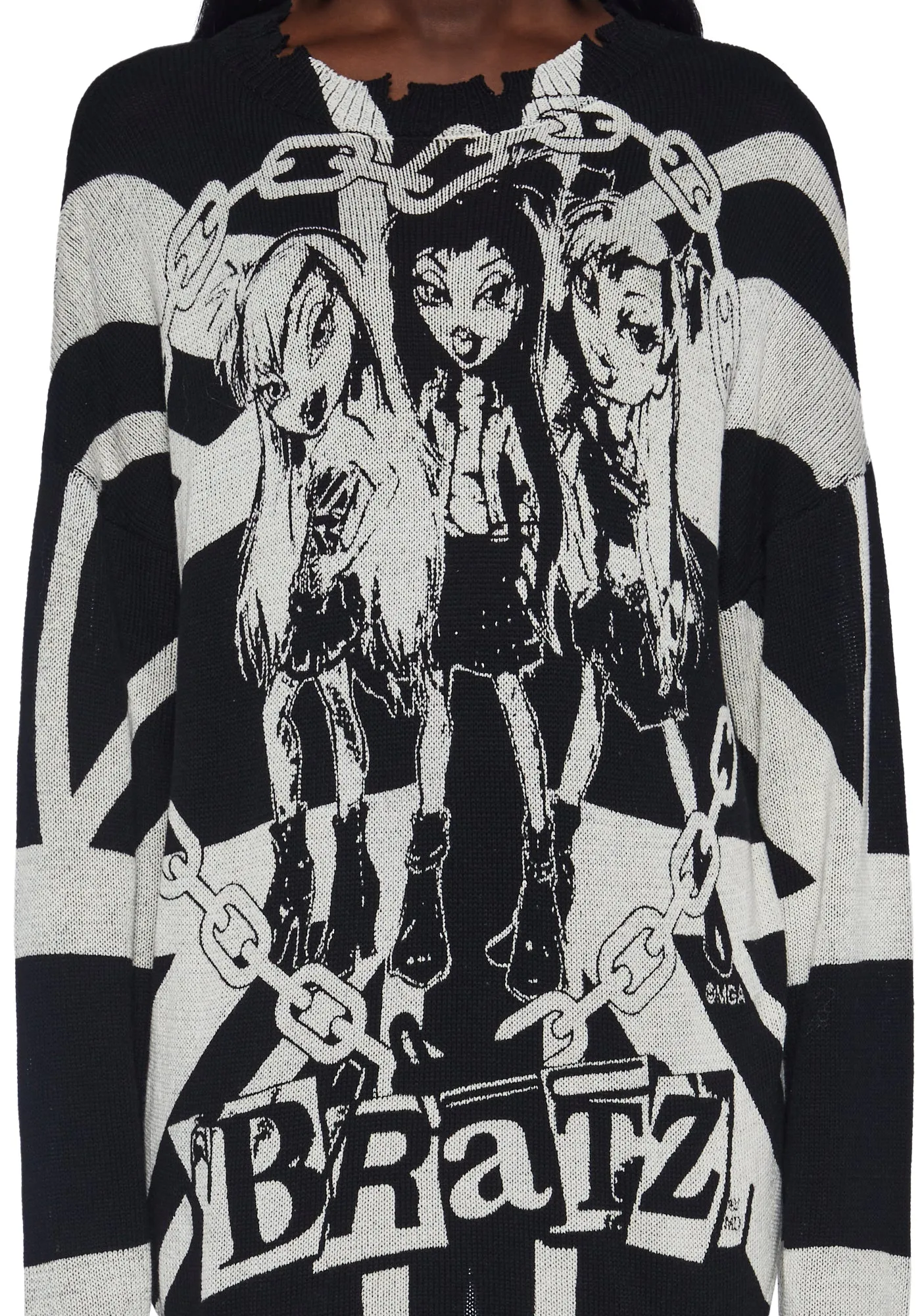 Pretty Posse Oversized Sweater sold by Dolls Kill product image thumbnail 5