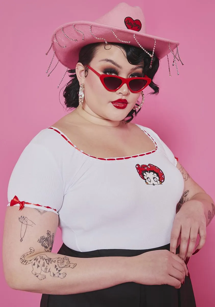 Plus A Little Ditty Ribbon Trim Tee sold by Dolls Kill product image thumbnail 2