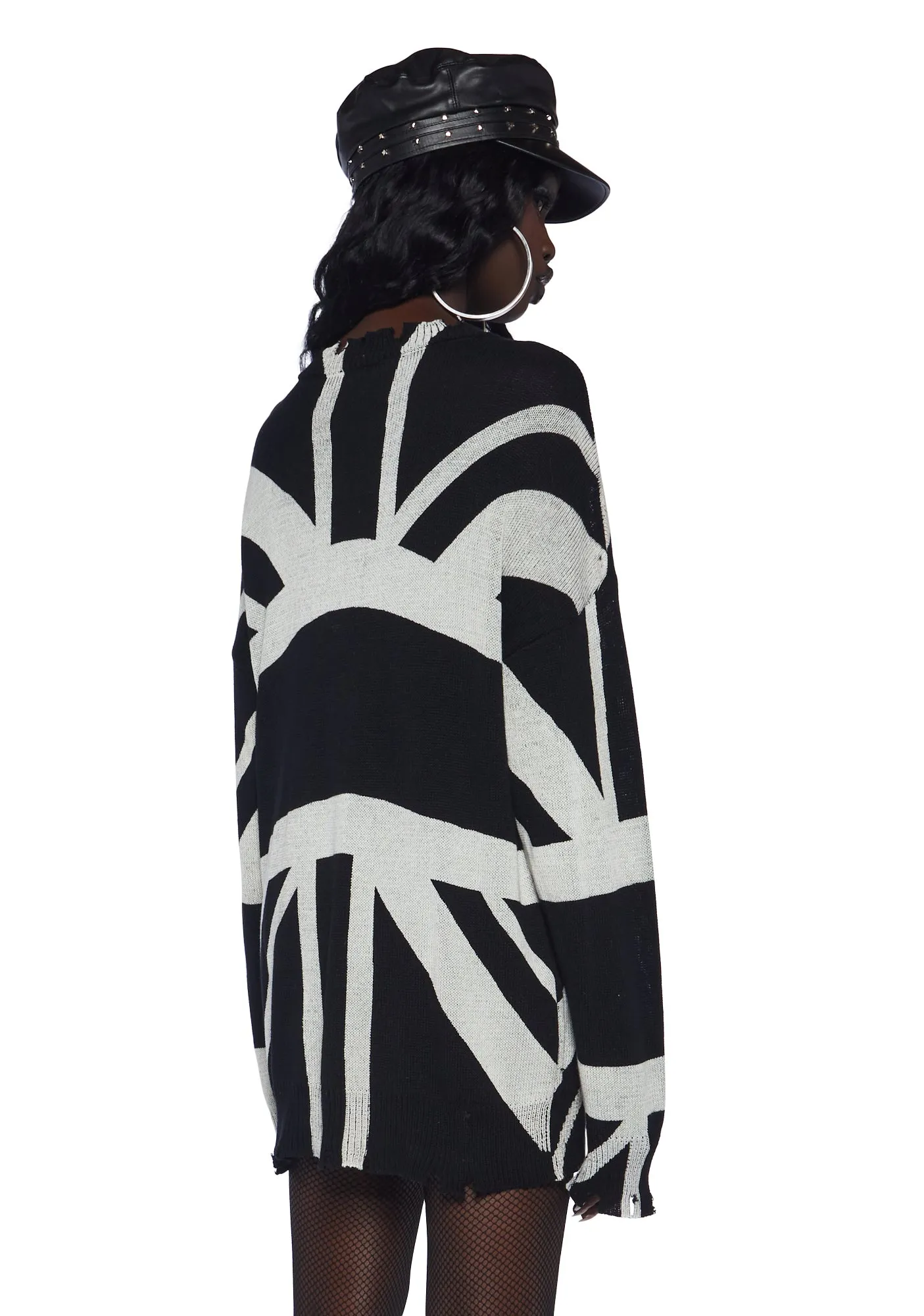 Pretty Posse Oversized Sweater sold by Dolls Kill product image thumbnail 4