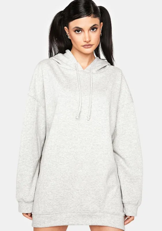 Can't Be Bothered Hoodie Dress sold by Dolls Kill