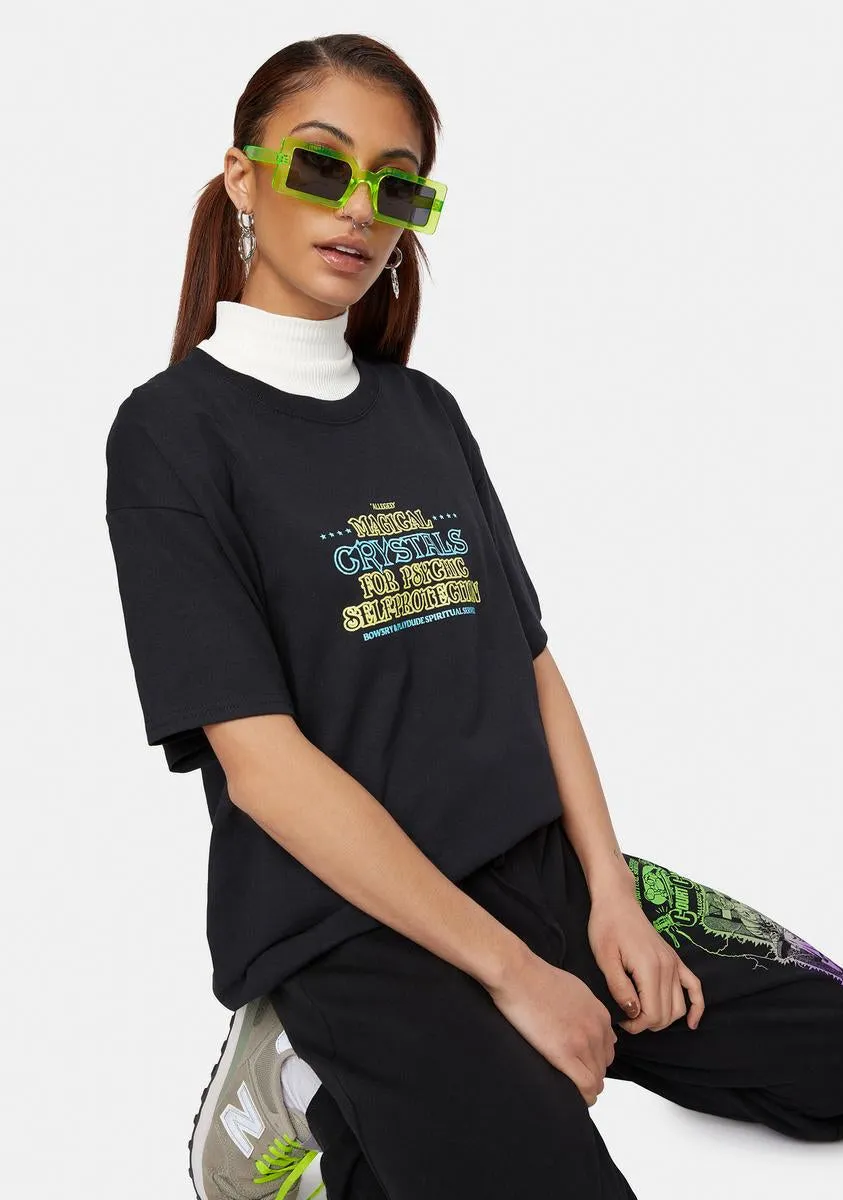 X Playdude Crystal Graphic Tee sold by Dolls Kill product image thumbnail 3