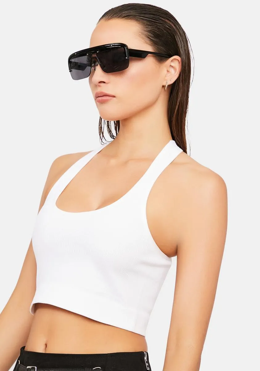 Angel Spread Good Vibes Crop Top sold by Dolls Kill product image thumbnail 2