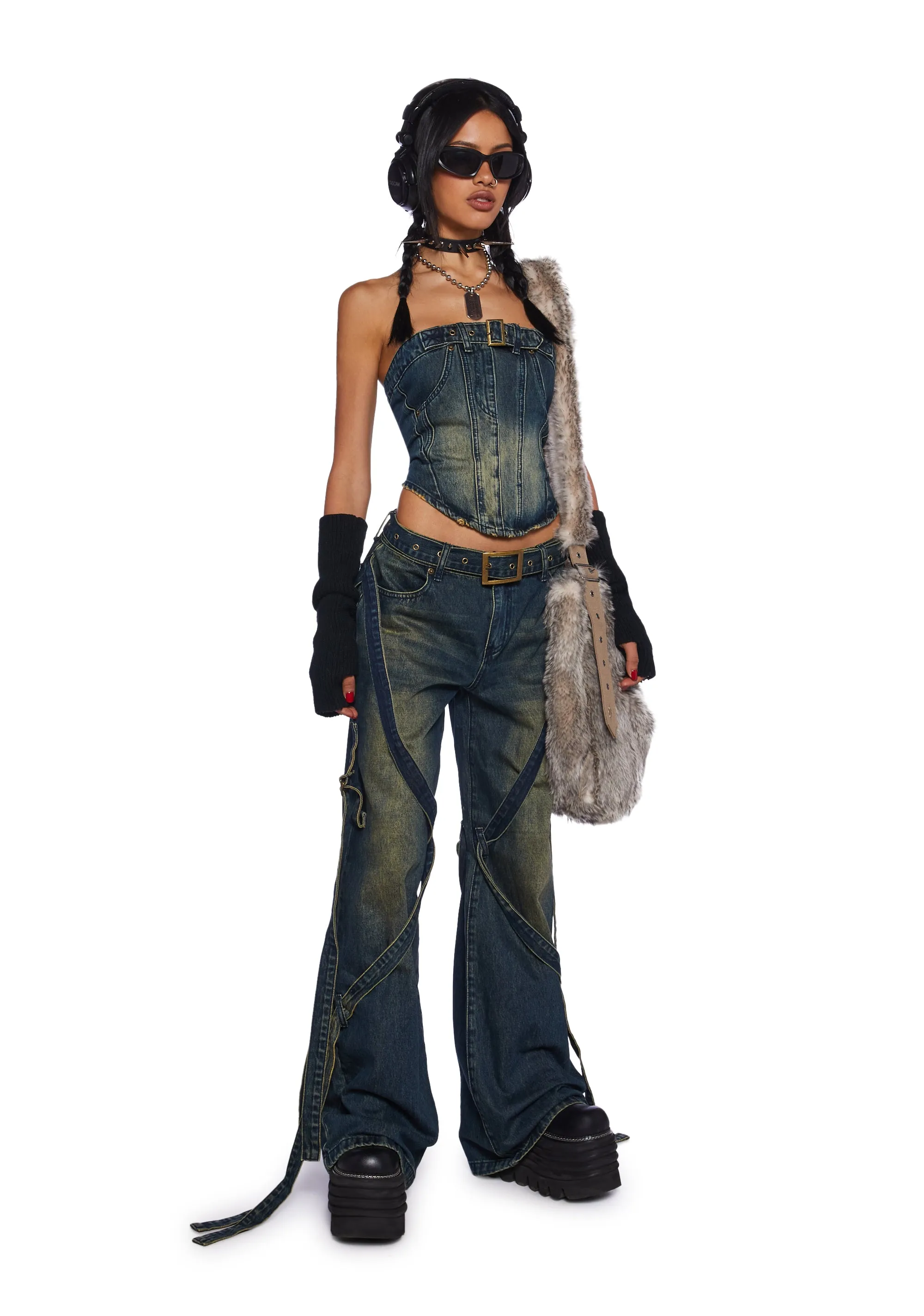 Hardcore Happiness Tube Top sold by Dolls Kill product image thumbnail 2