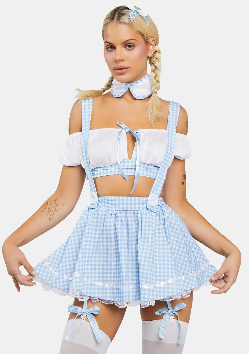 Ruby Slipper Sweetie Costume Set sold by Dolls Kill