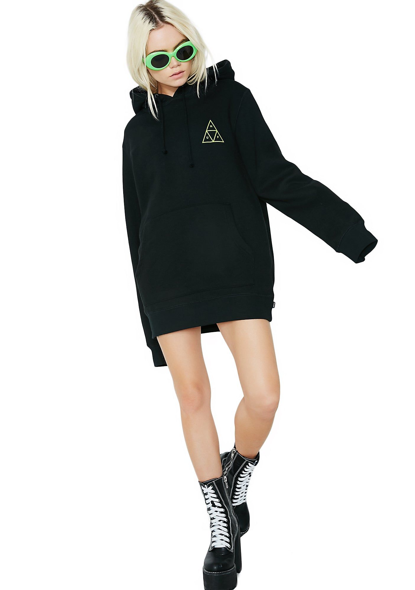 Triple Triangle Pullover Hood sold by Dolls Kill product image thumbnail 5