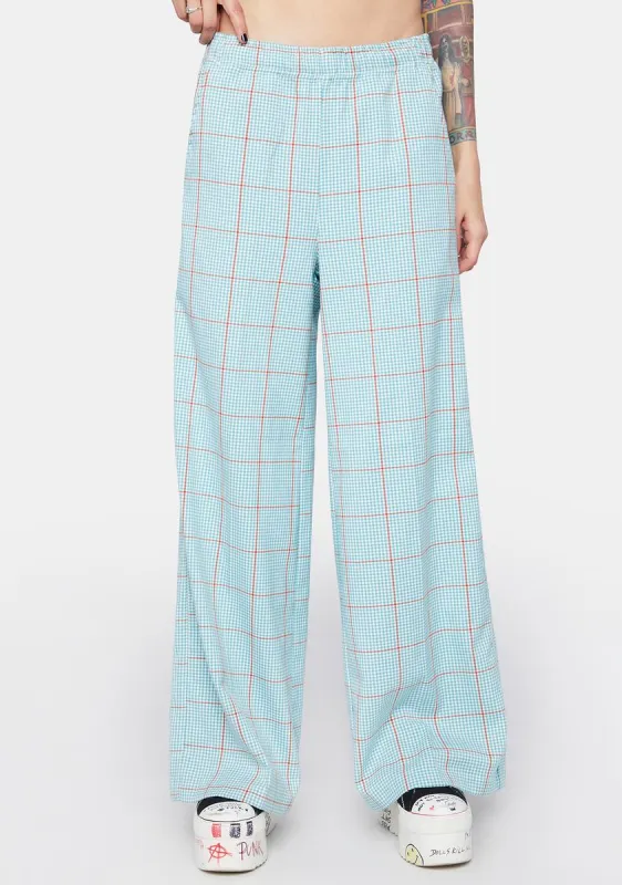 Yudo Plaid Pants sold by Dolls Kill