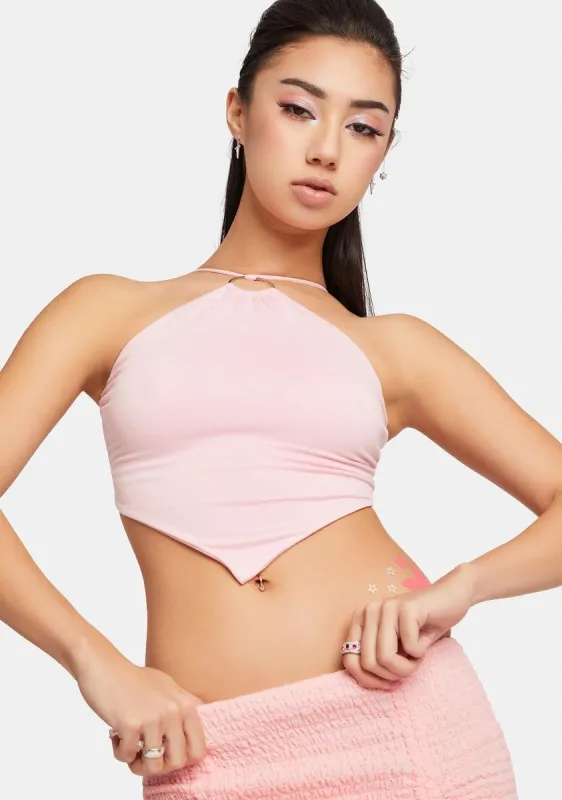 Look My Way Halter Scarf Top sold by Dolls Kill