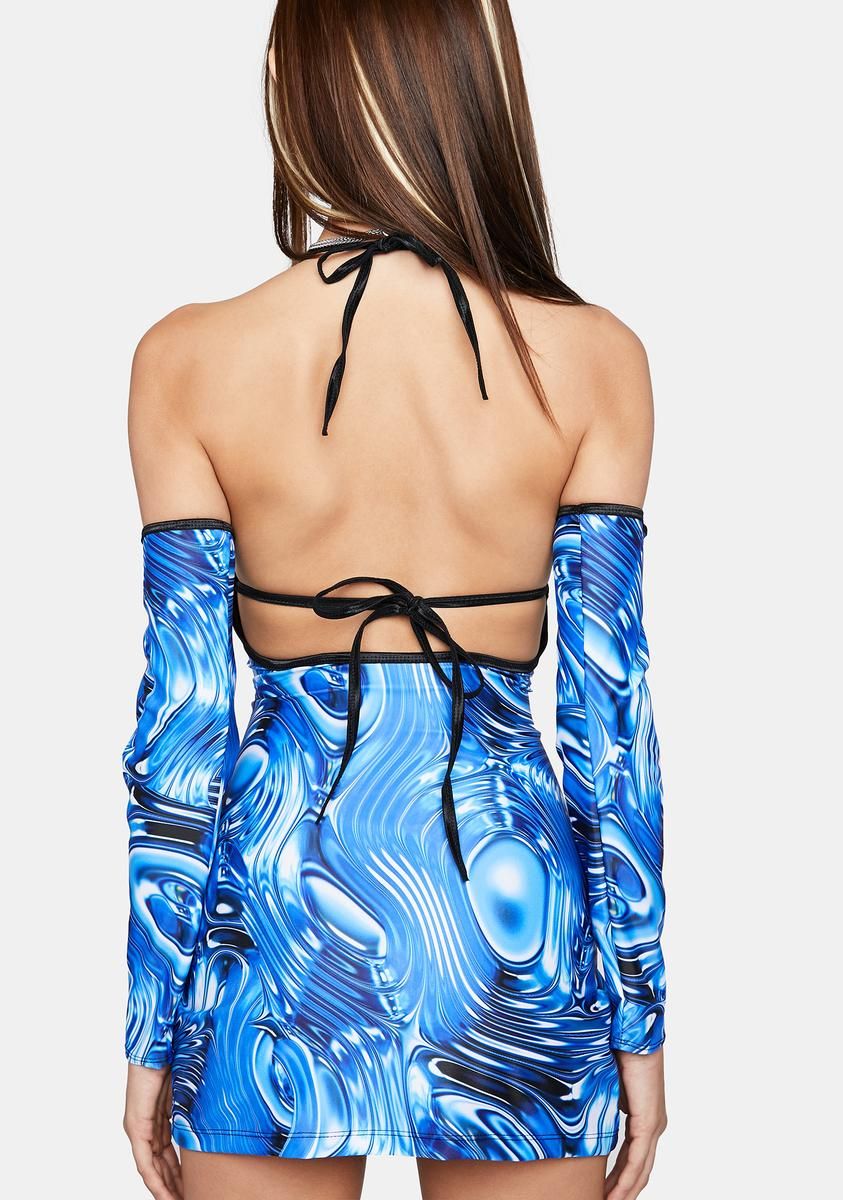 Liquid Metal Dress Set sold by Dolls Kill product image thumbnail 4