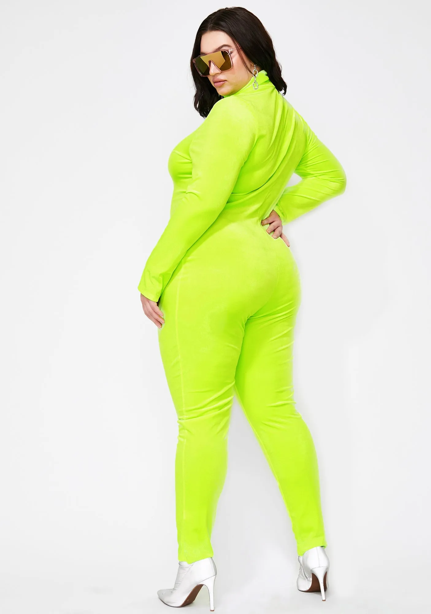 You Feel The Rush Velvet Catsuit sold by Dolls Kill product image thumbnail 4