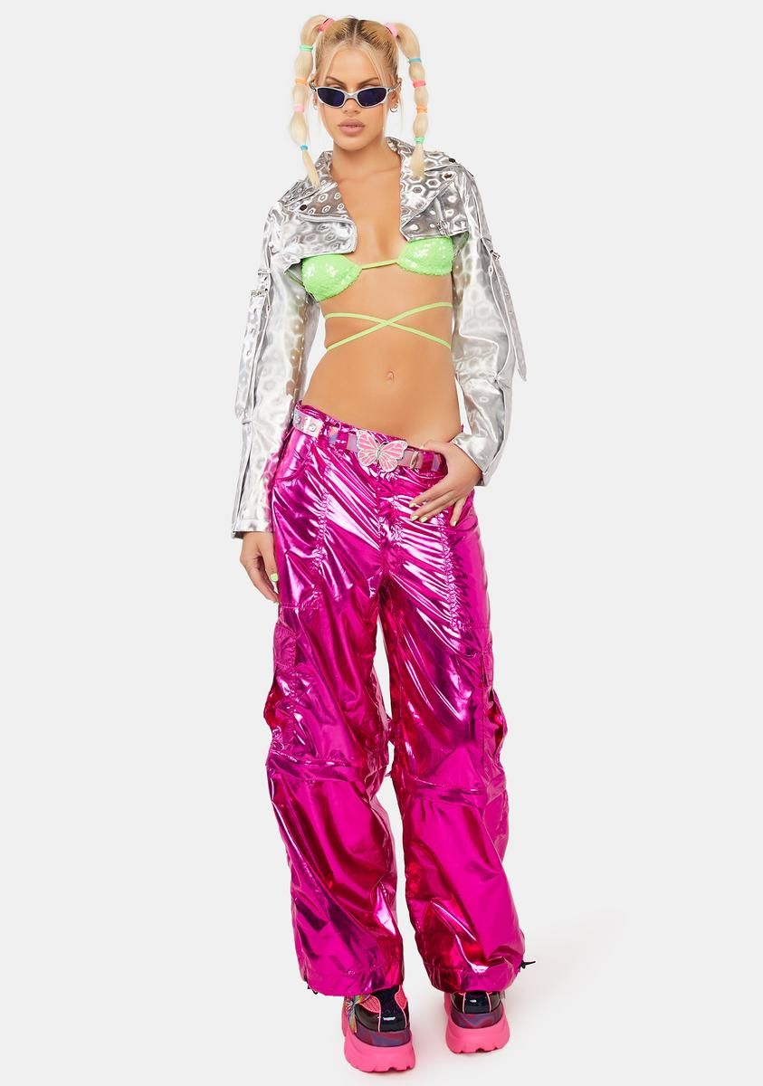 Halo Rev It Up Shrug Moto Jacket sold by Dolls Kill product image thumbnail 3