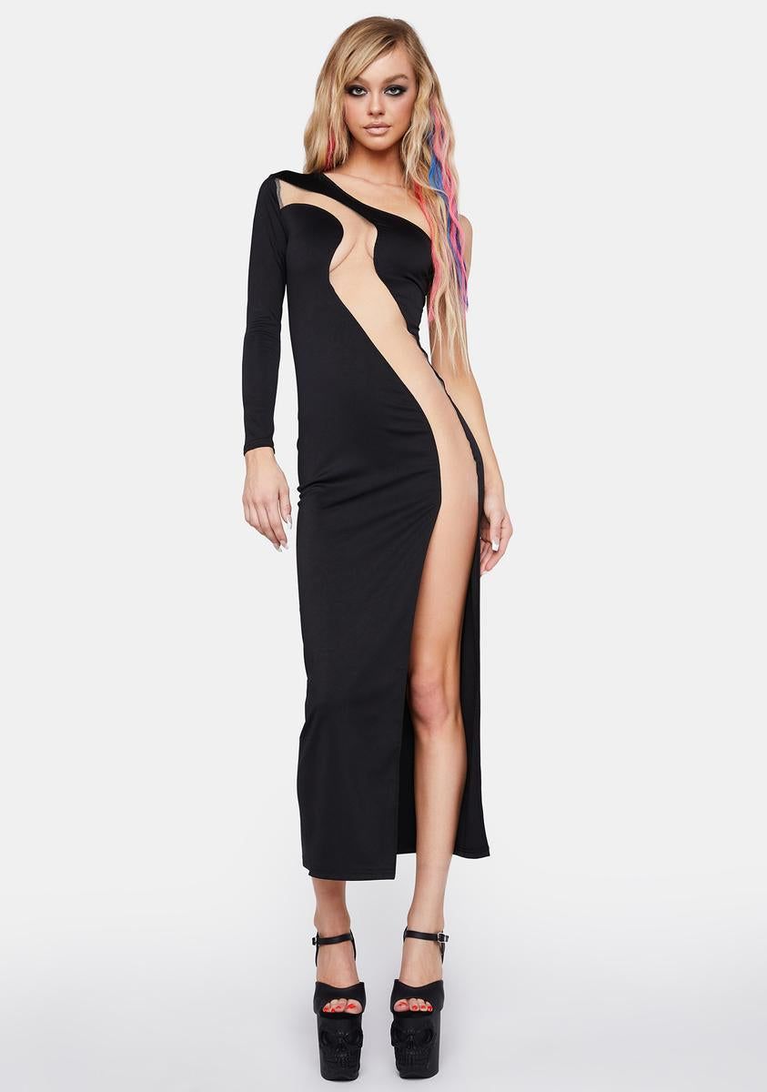 Like Fine Wine Asymmetrical Dress sold by Dolls Kill product image thumbnail 2