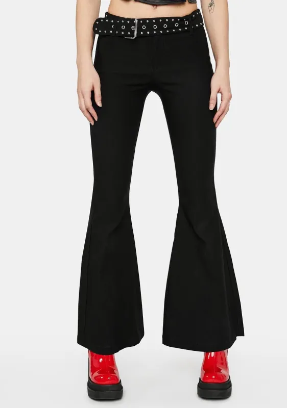 Whole Lotta Lovin' Flare Pants sold by Dolls Kill