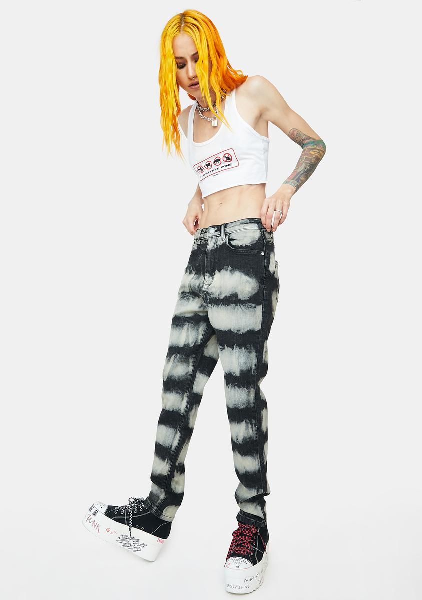 Tie Dye Jeans sold by Dolls Kill product image thumbnail 3