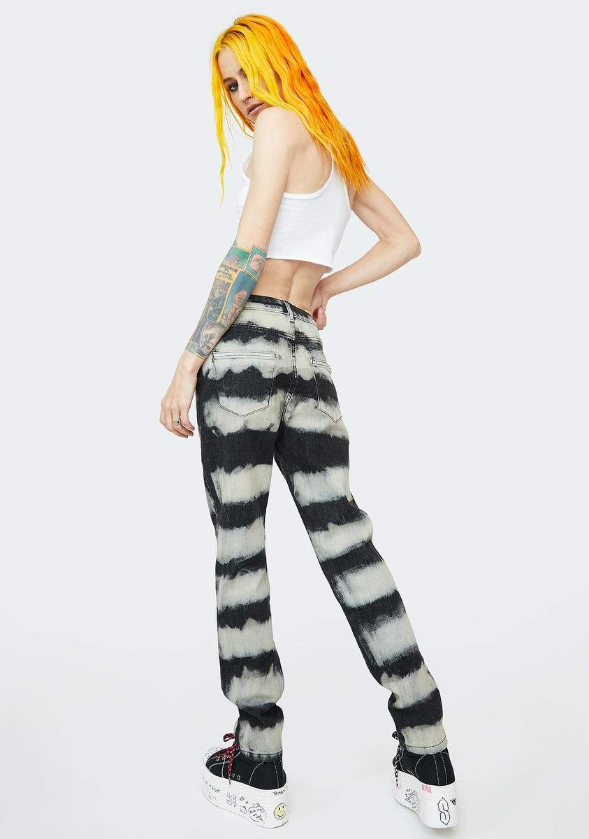 Tie Dye Jeans sold by Dolls Kill product image thumbnail 4