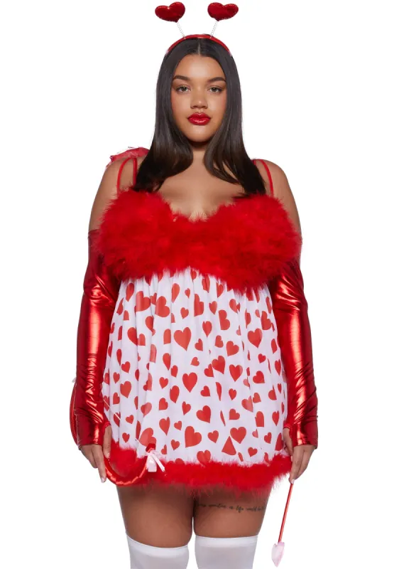 Plus Make U Mine Cupid Costume sold by Dolls Kill