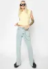 Sunny Calling It Cable Knit Crop Sweater Vest sold by Dolls Kill