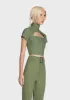 Sage Crop Top sold by Dolls Kill