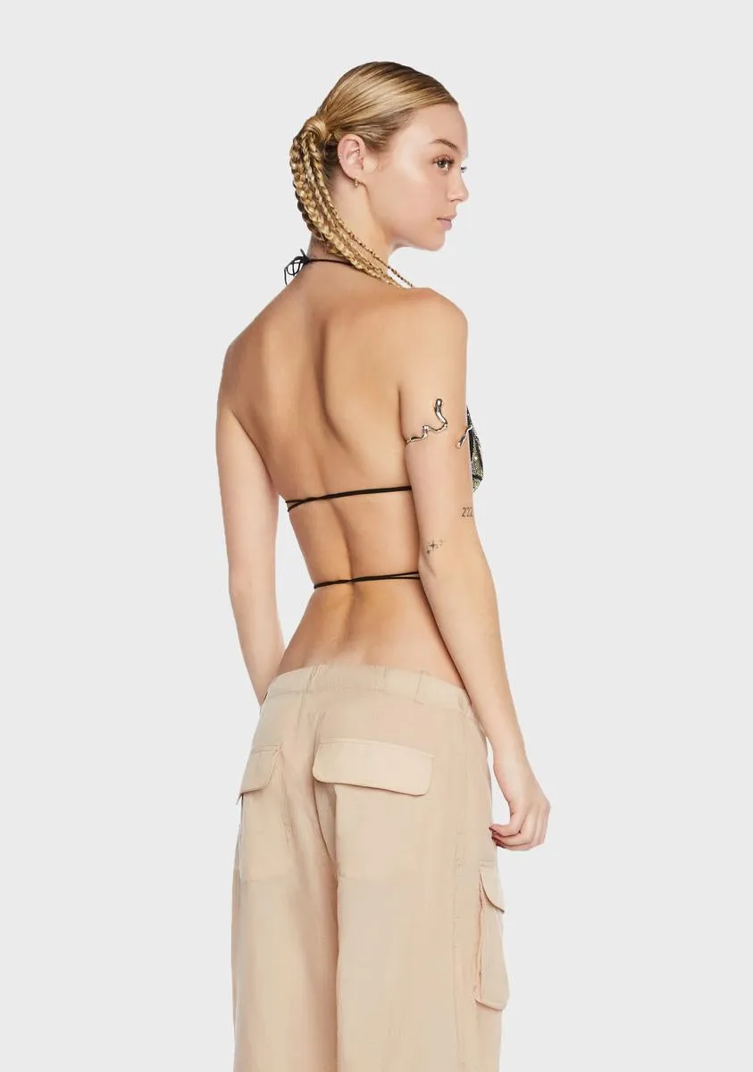 Butterfly Halter Top sold by Dolls Kill product image thumbnail 3