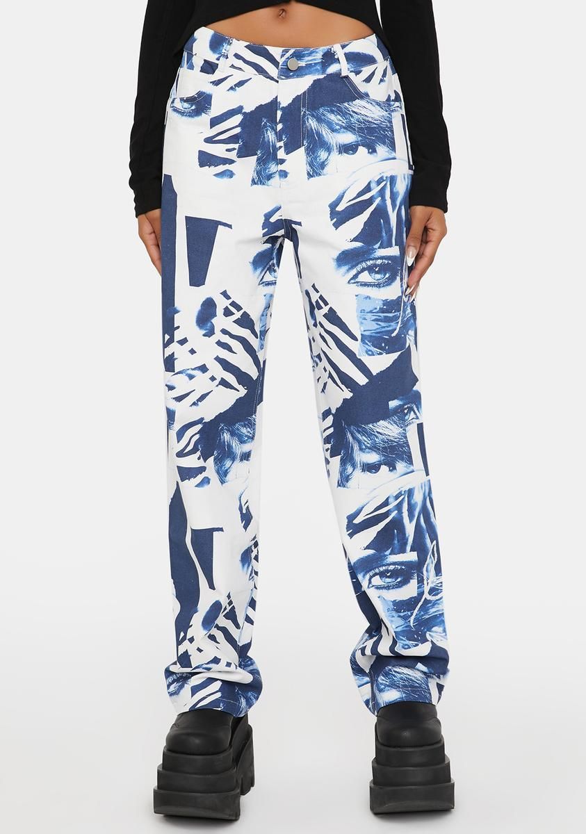 Vanity Denim Pants sold by Dolls Kill