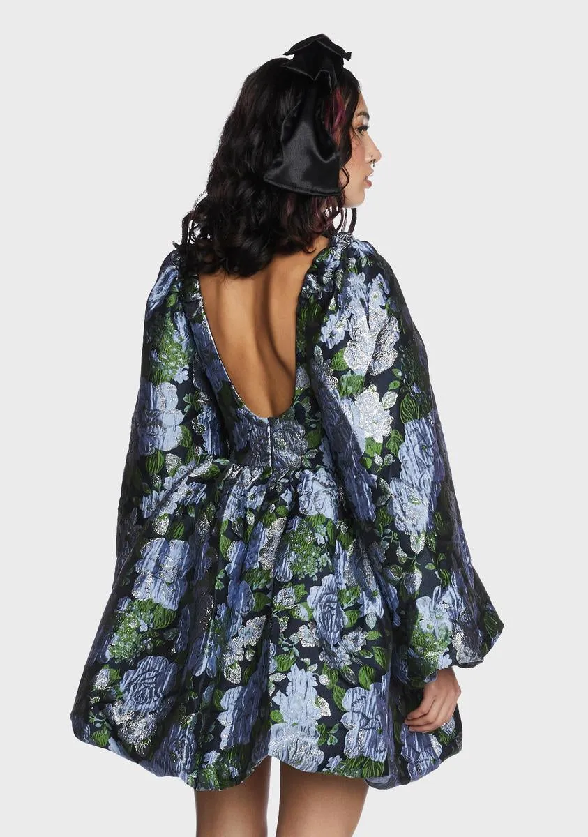 Natalia Jacquard Mini Dress sold by Dolls Kill product image thumbnail 4