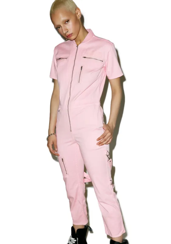 Bondage Jumpsuit sold by Dolls Kill