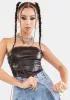 Stay Away Vegan Leather Corset sold by Dolls Kill