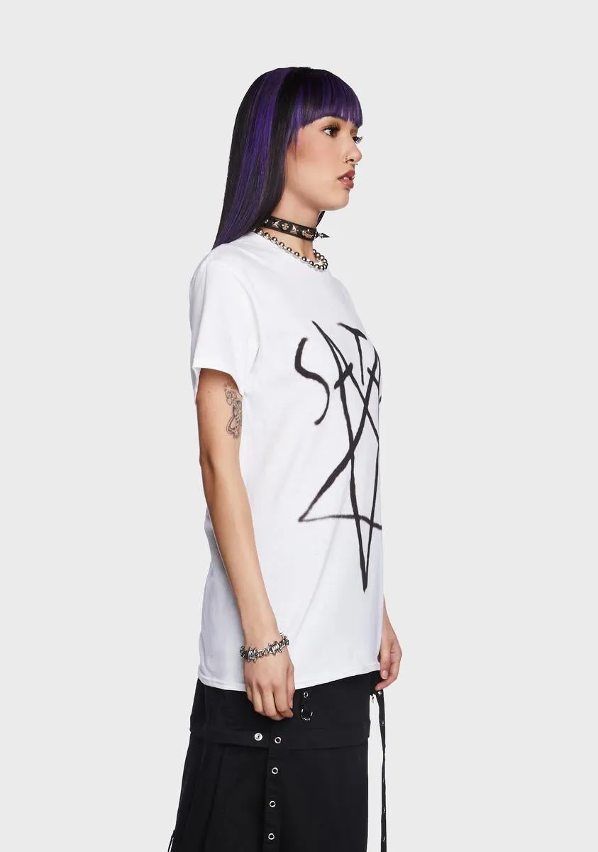Satan Graphic Tee sold by Dolls Kill product image thumbnail 3