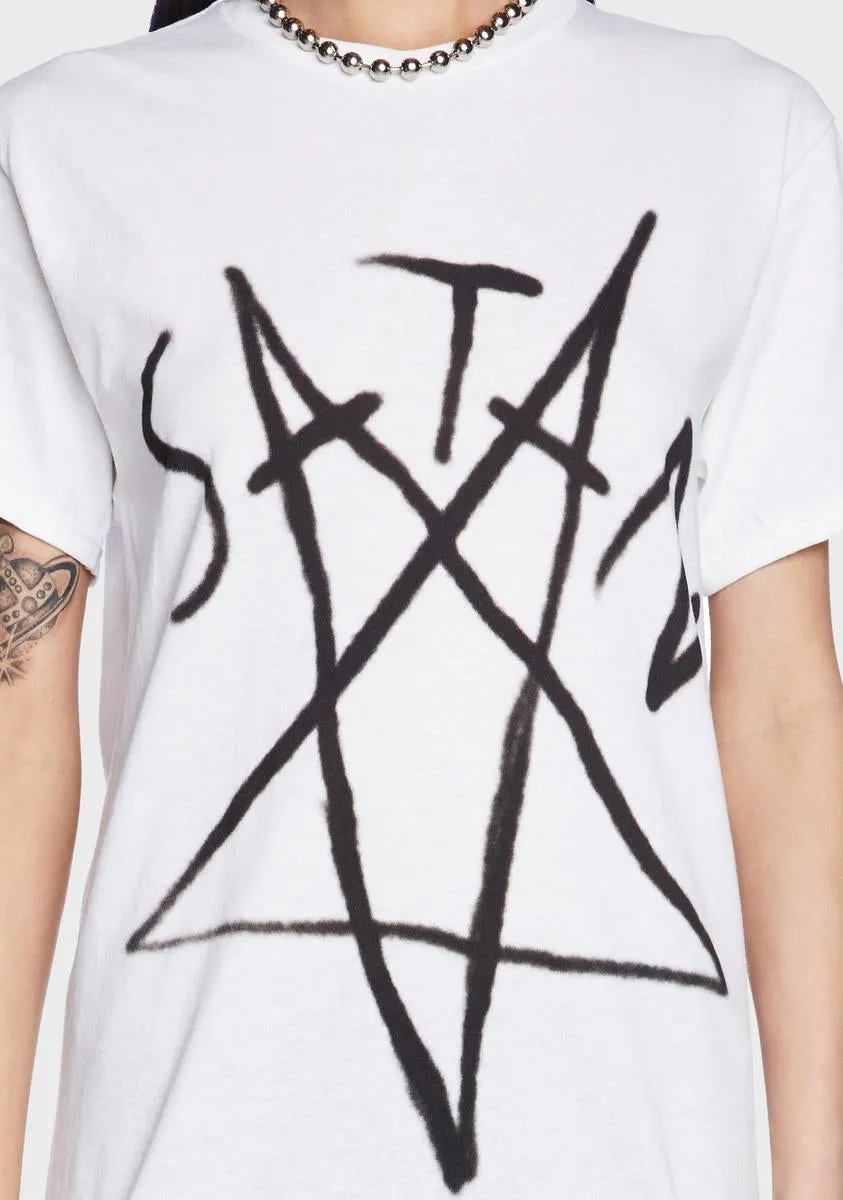 Satan Graphic Tee sold by Dolls Kill product image thumbnail 2