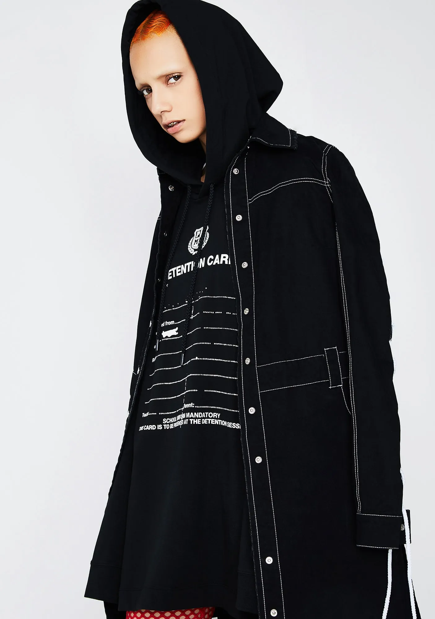 FENTY PUMA BY Rihanna Long Sleeve Graphic Hoodie sold by Dolls Kill product image thumbnail 4