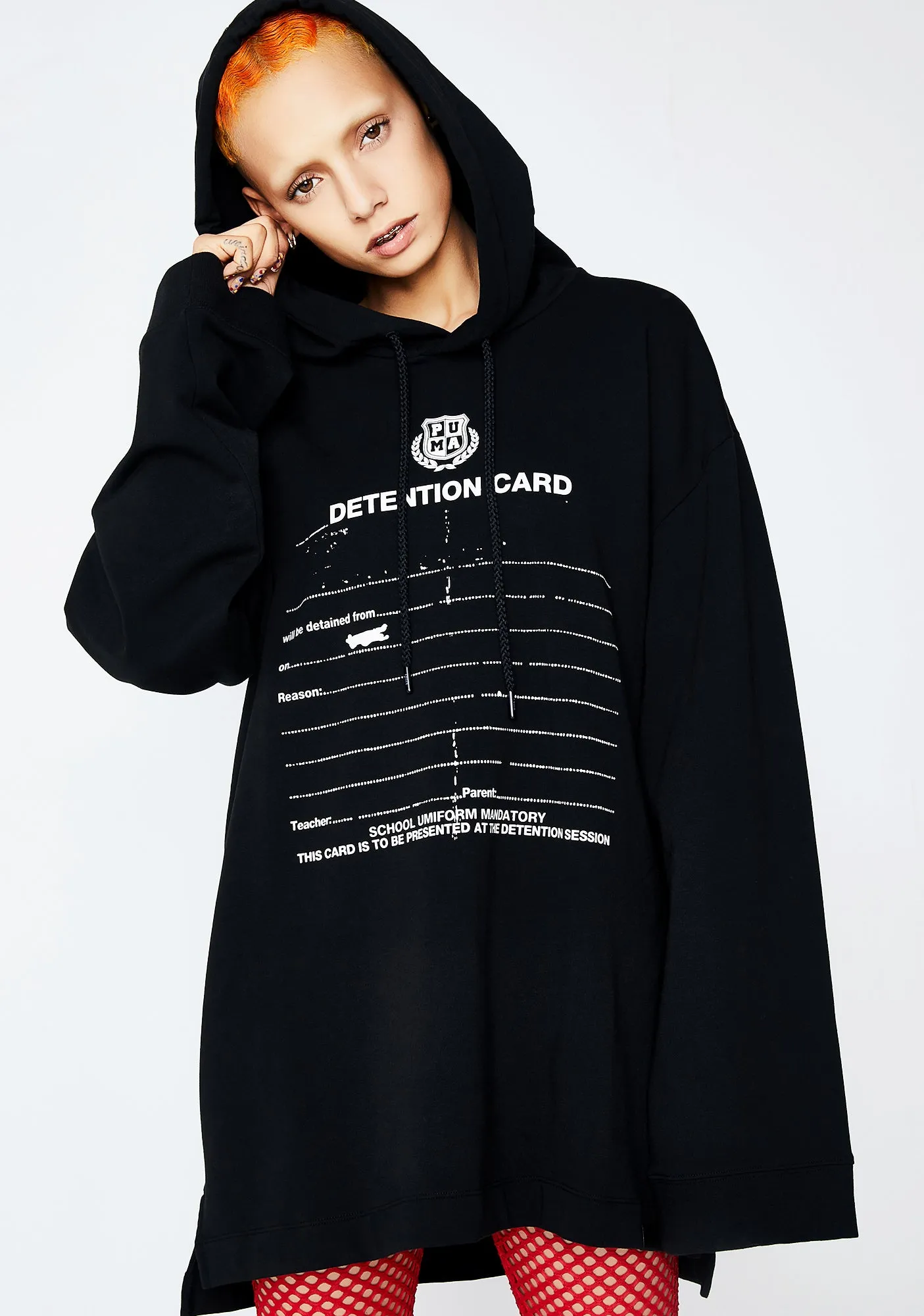 FENTY PUMA BY Rihanna Long Sleeve Graphic Hoodie sold by Dolls Kill