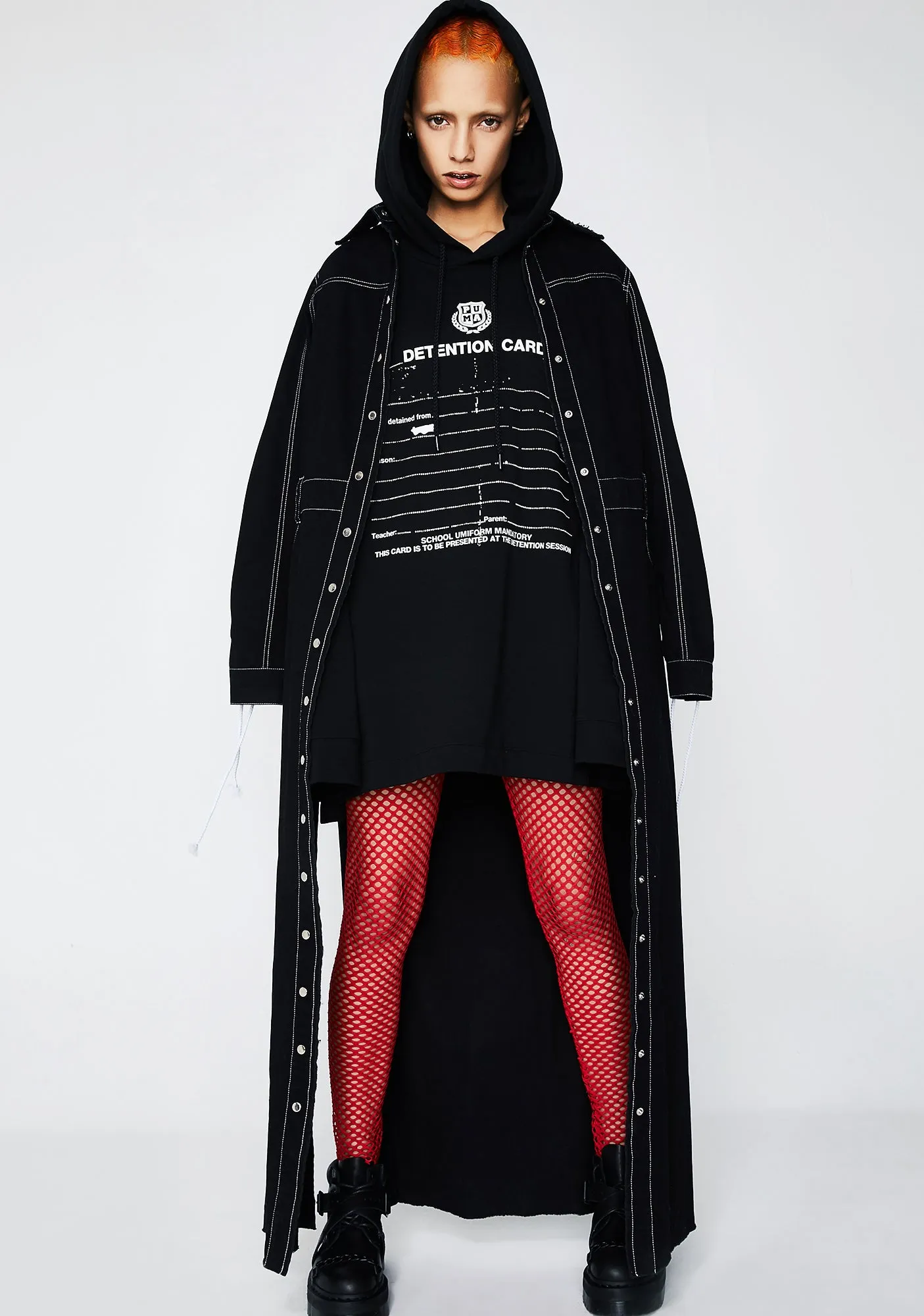 FENTY PUMA BY Rihanna Long Sleeve Graphic Hoodie sold by Dolls Kill product image thumbnail 5