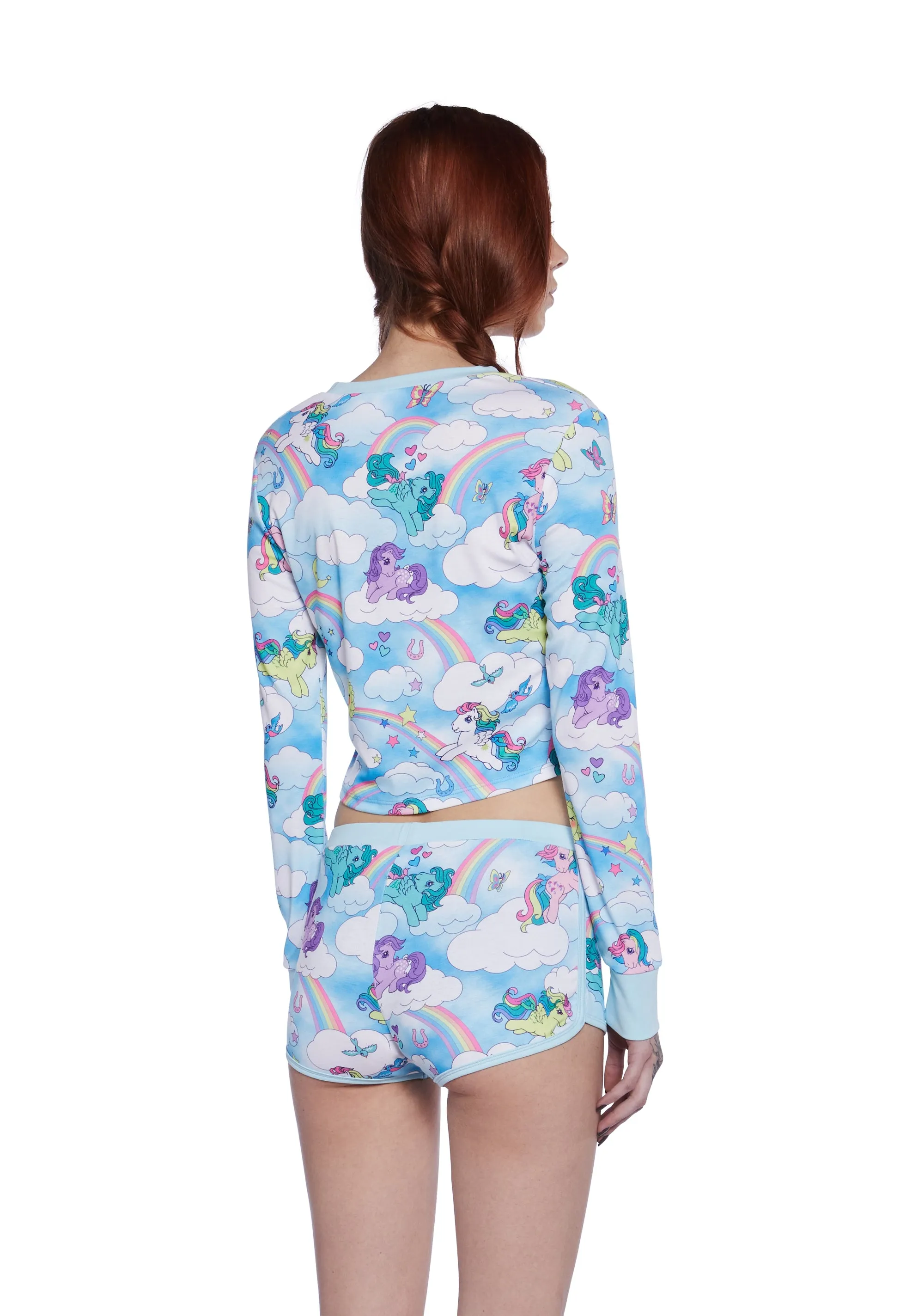 Rainbow Chaser PJ Set sold by Dolls Kill product image thumbnail 4