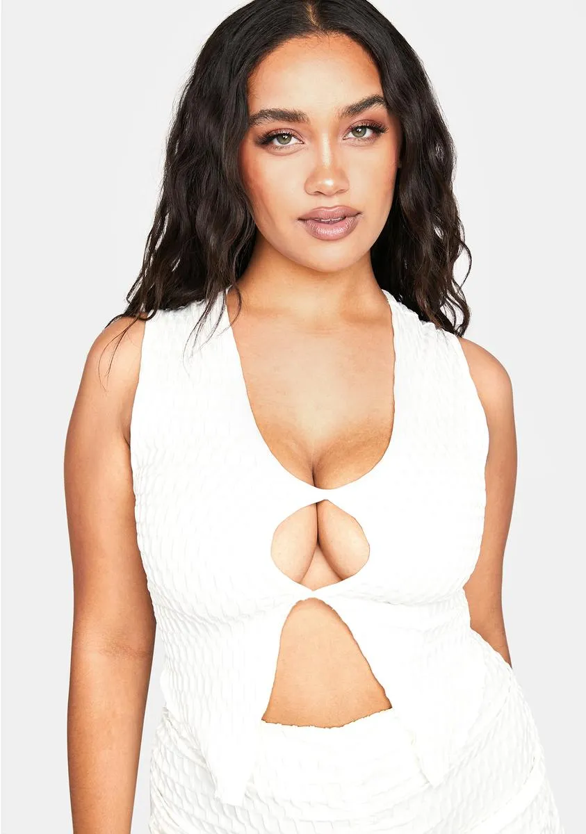 Plus Lux Life Crop Top sold by Dolls Kill