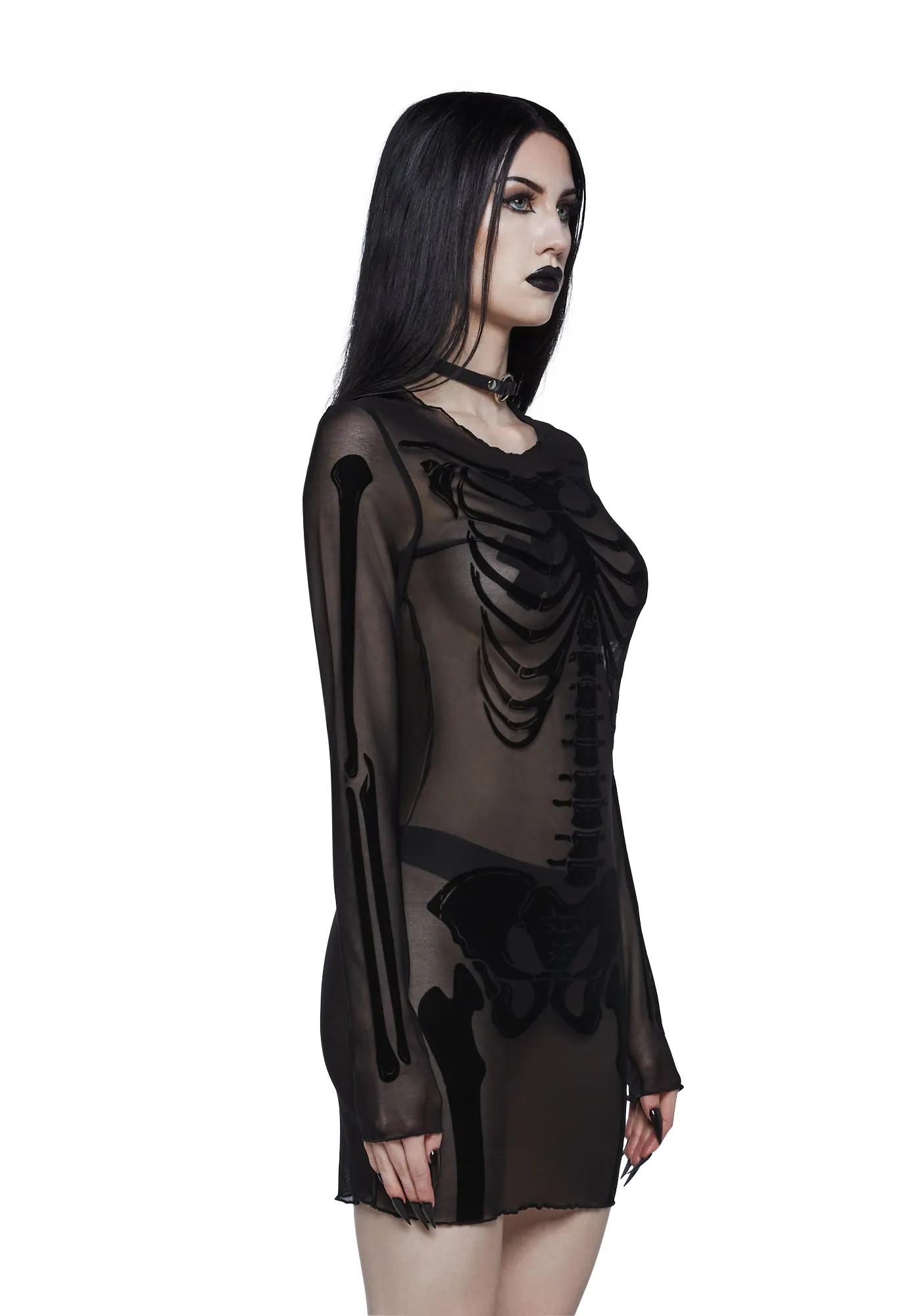 Bony Bandit Mini Dress sold by Dolls Kill product image thumbnail 3