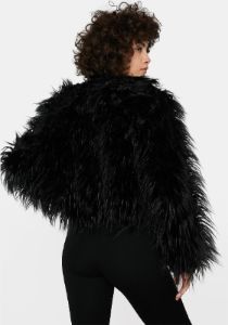 Wicked Exclude You Faux Fur Jacket sold by Dolls Kill
