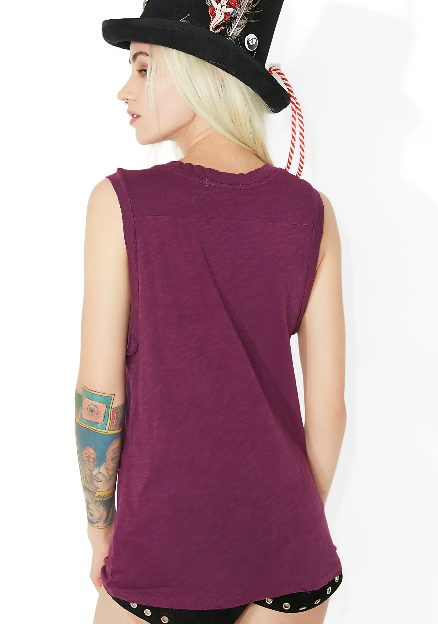 Kiss Tank sold by Dolls Kill product image thumbnail 4