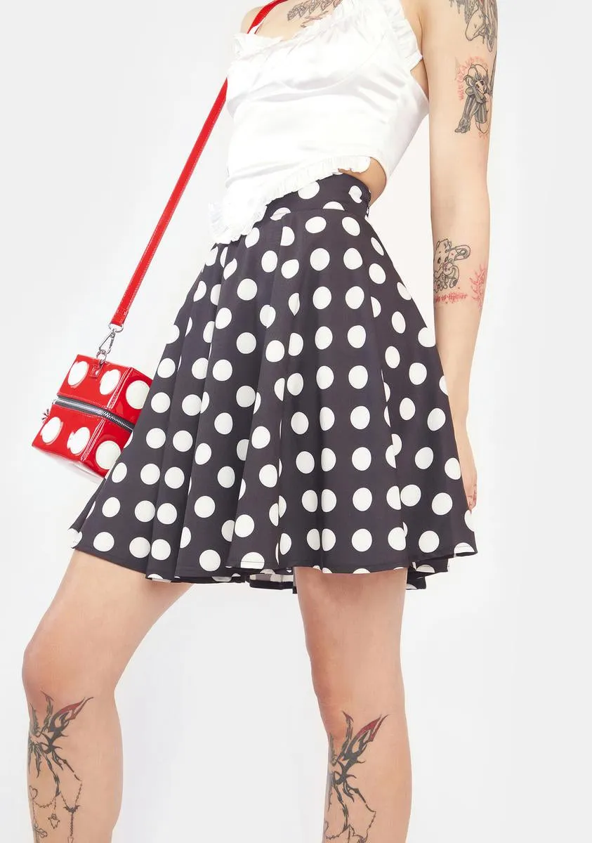 Pretty And Posh Skater Skirt sold by Dolls Kill