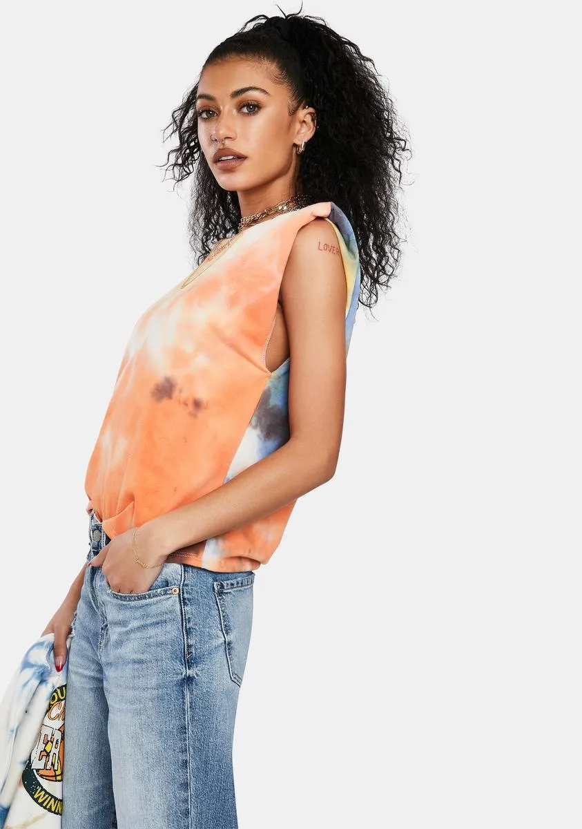 Forgotten Crush Tie Dye Muscle Tank sold by Dolls Kill product image thumbnail 2